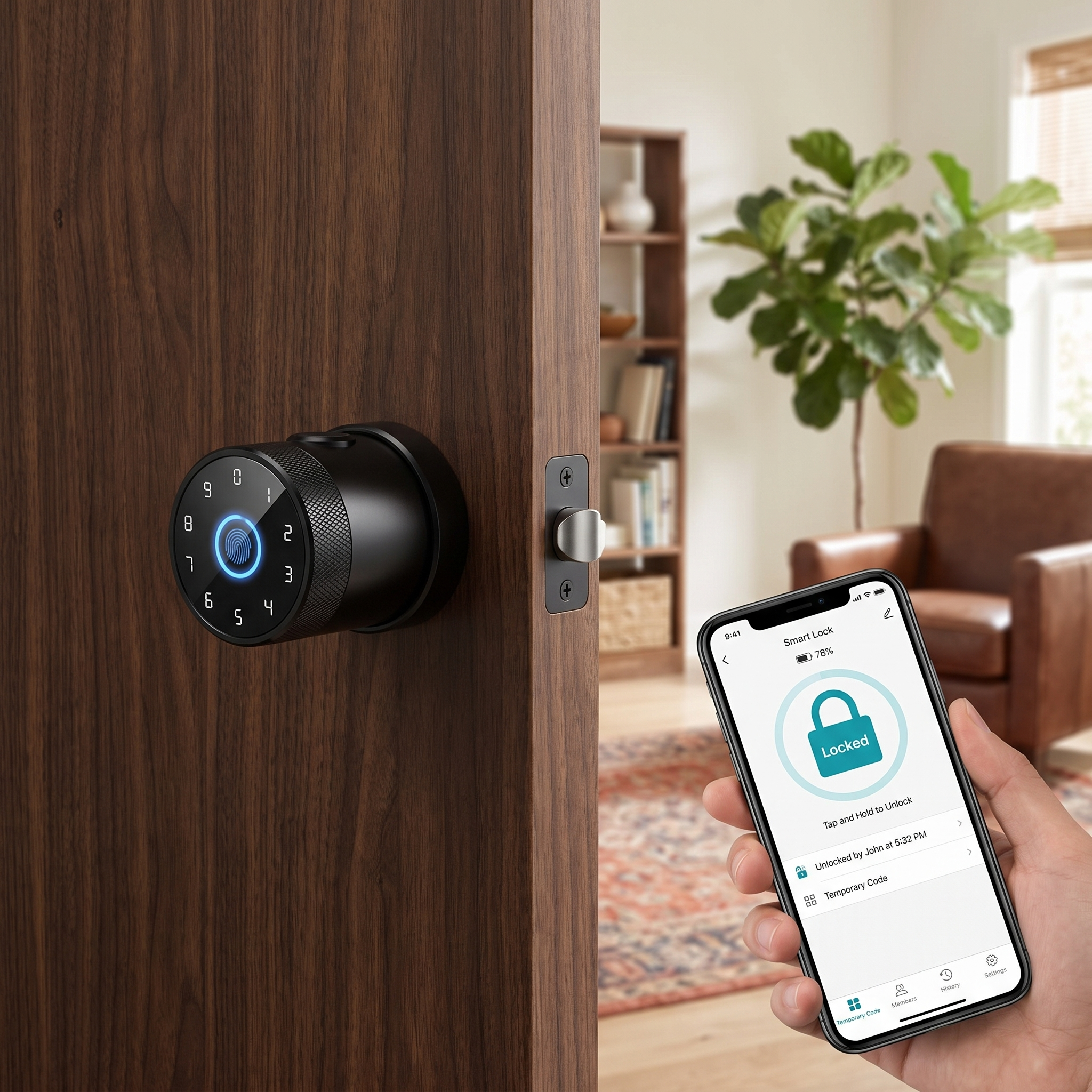 Nuvo Smart Door Knob Max