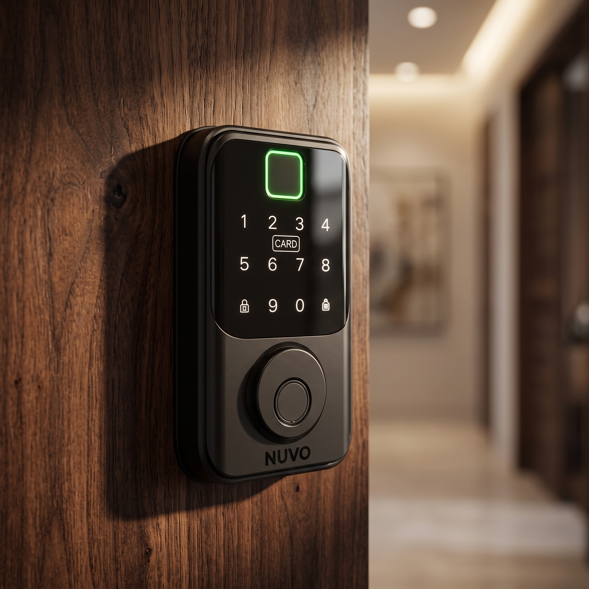 Compact Smart Door Lock Pro