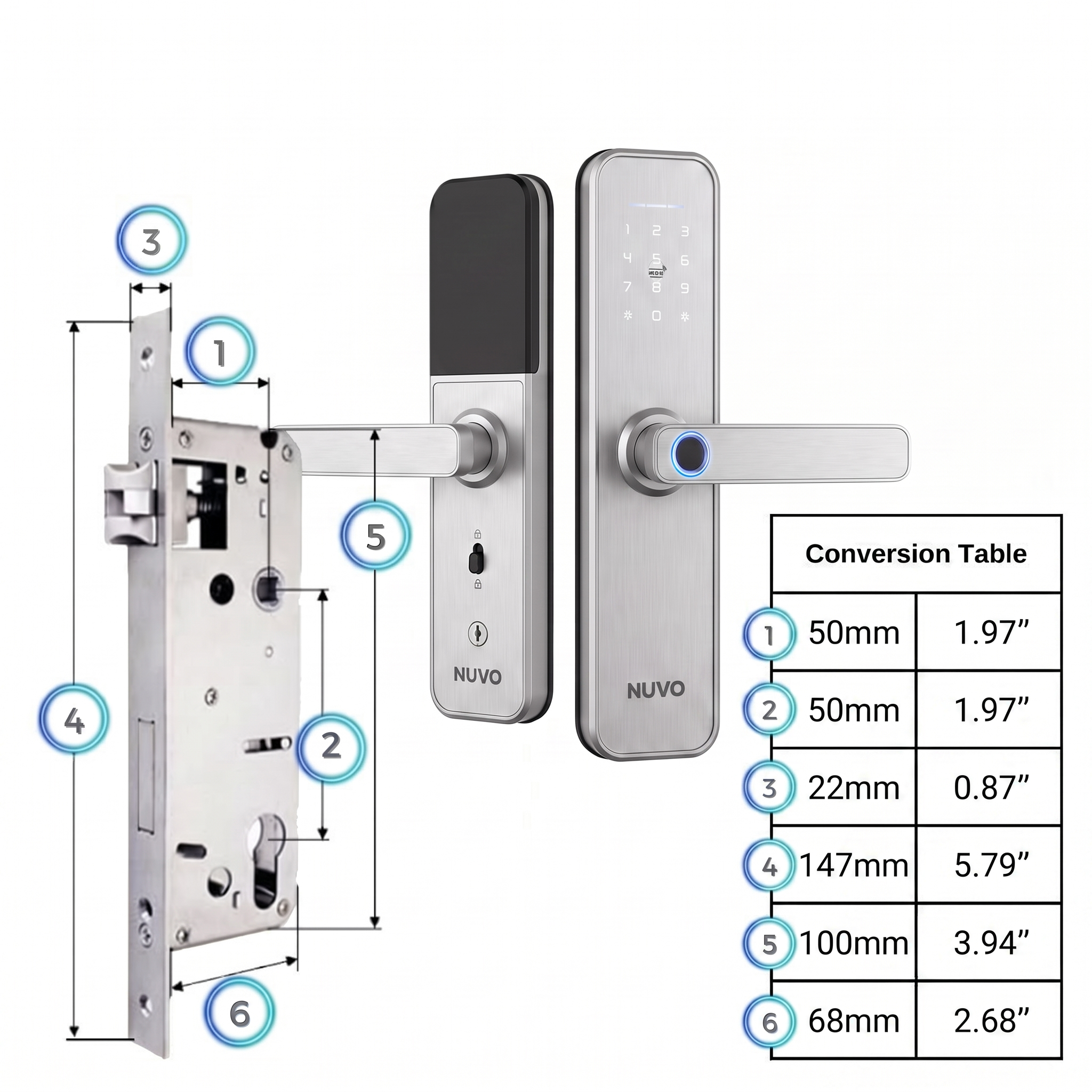 Smart Door Lock Snow