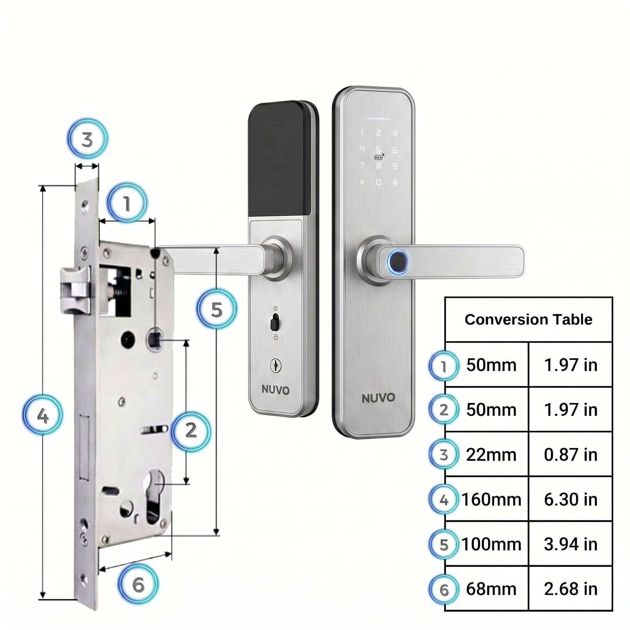 Smart Door Lock Snow