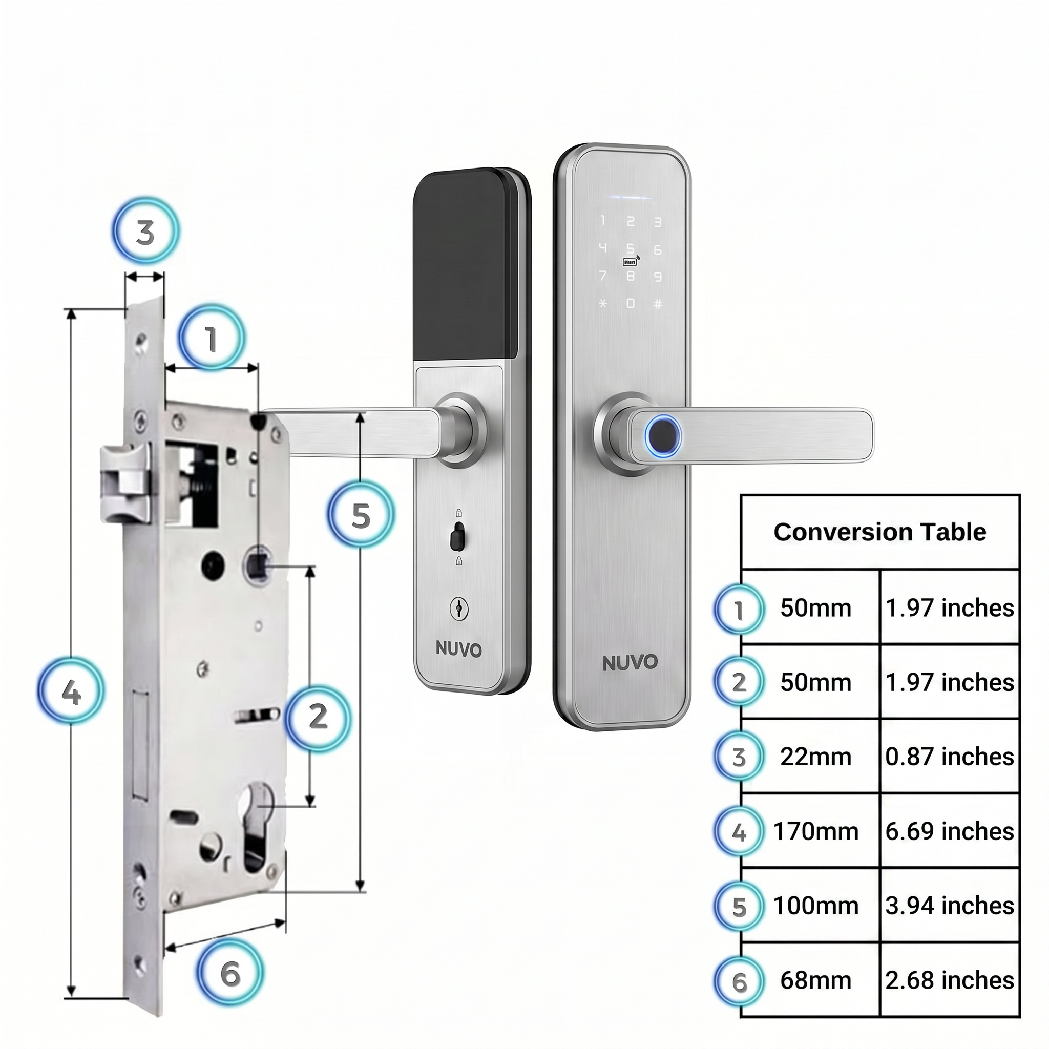 Smart Door Lock Snow
