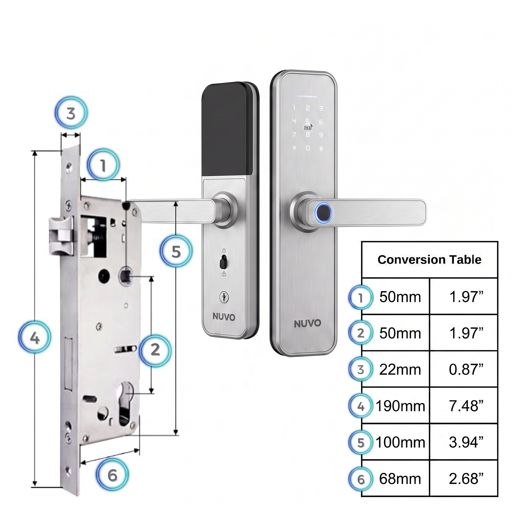 Smart Door Lock Snow
