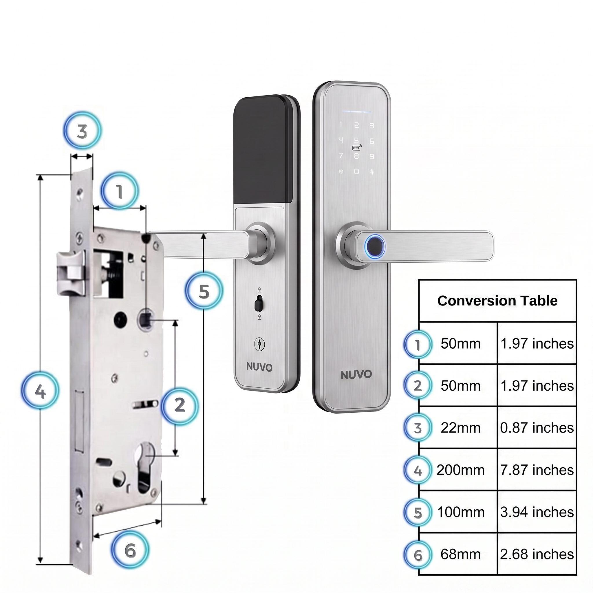 Smart Door Lock Snow