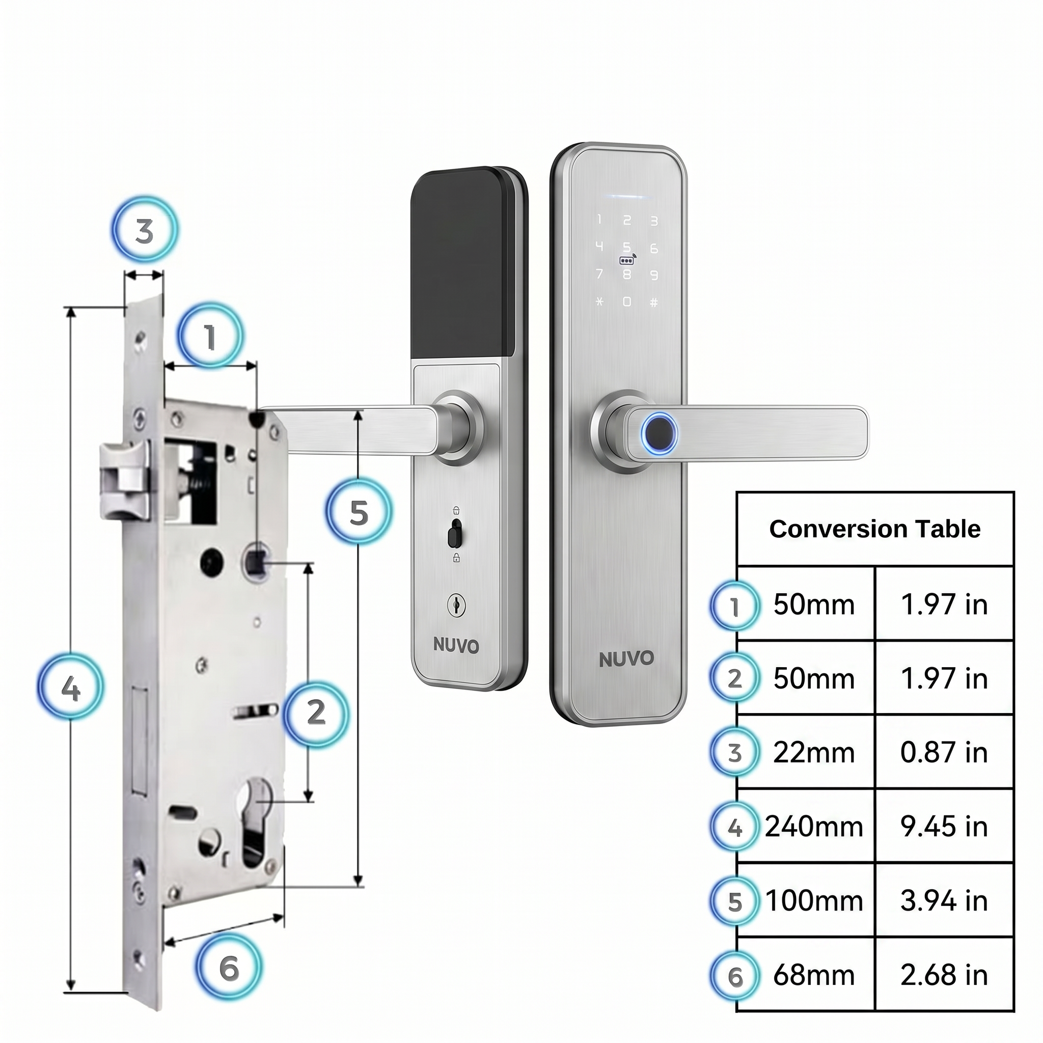 Smart Door Lock Snow