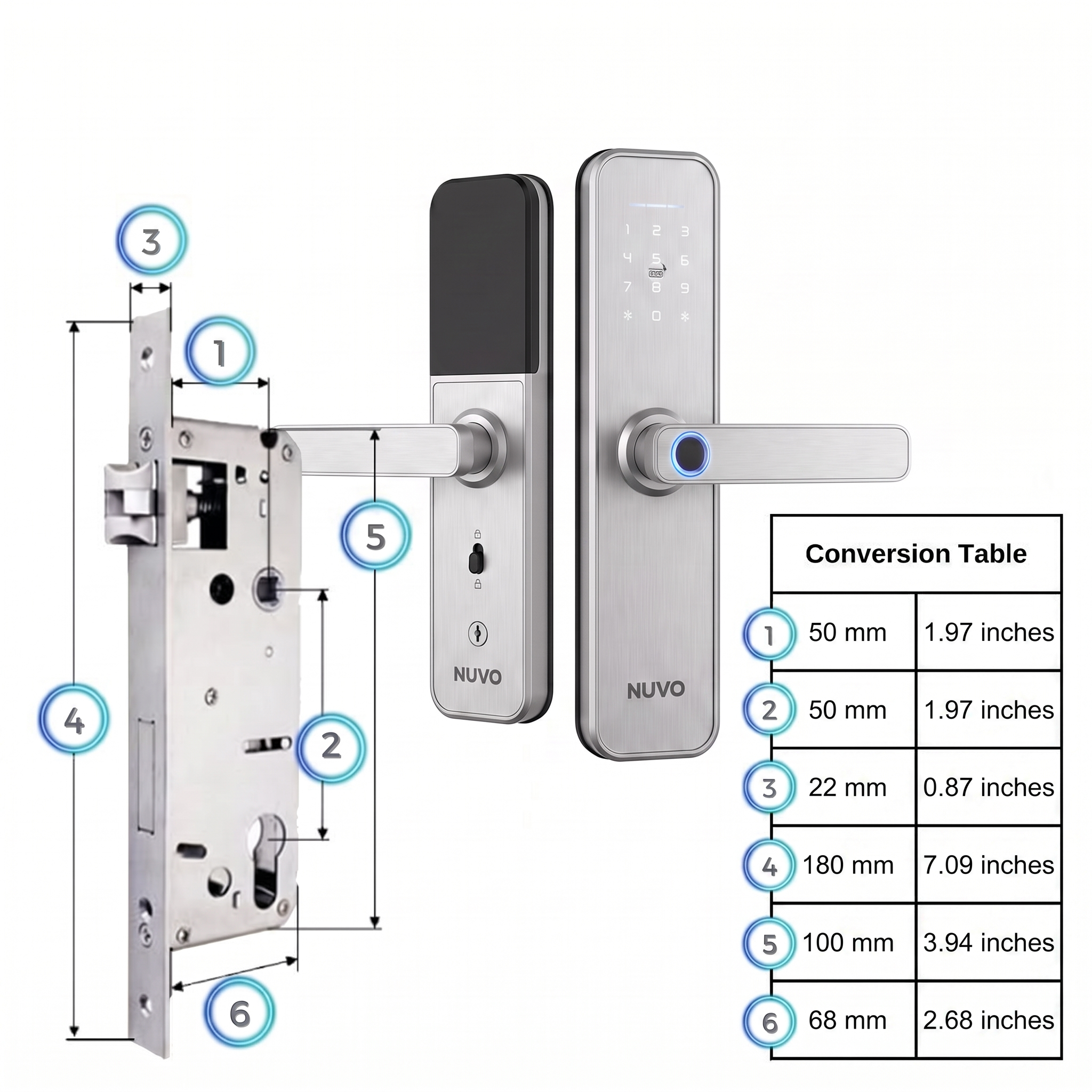 Smart Door Lock Snow