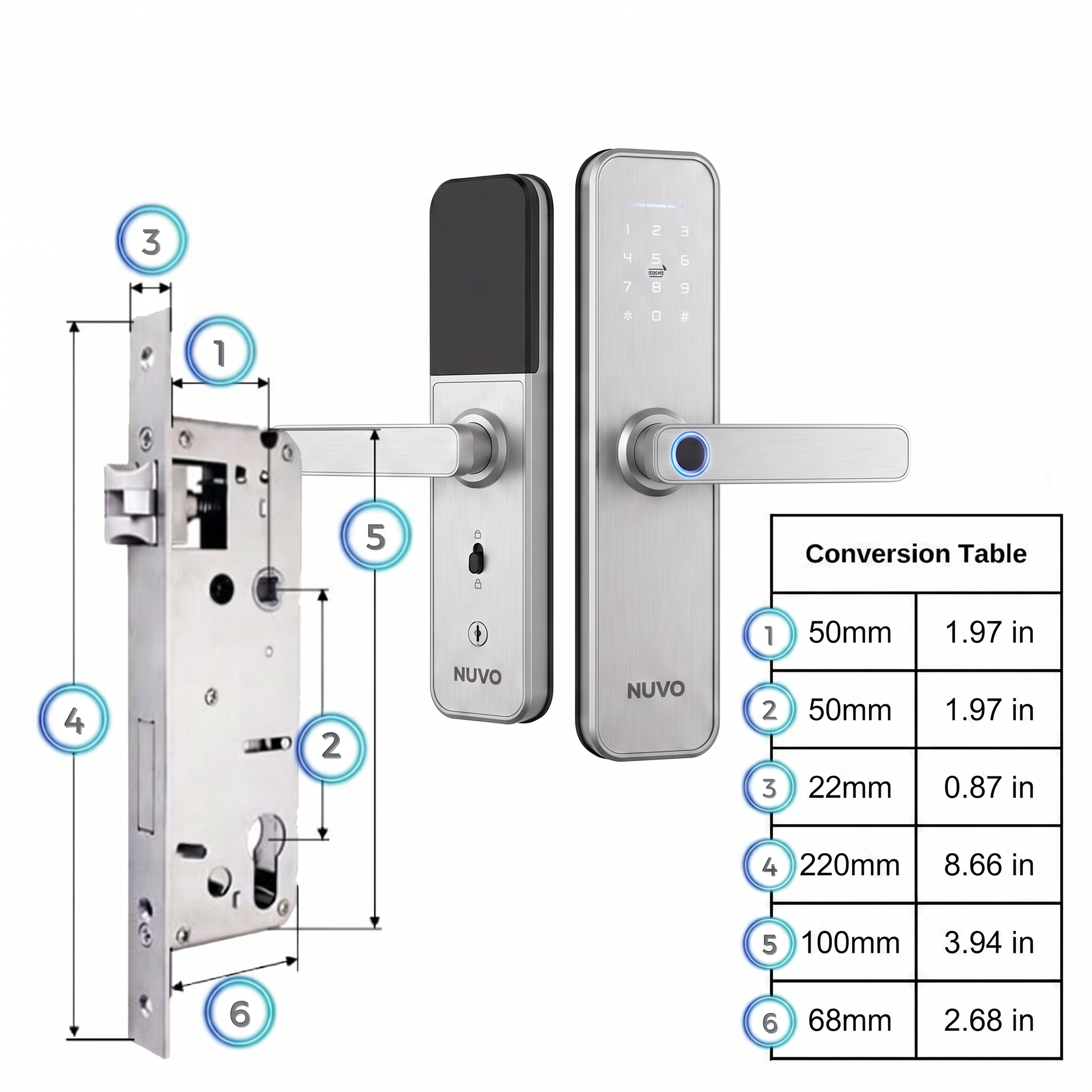 Smart Door Lock Snow