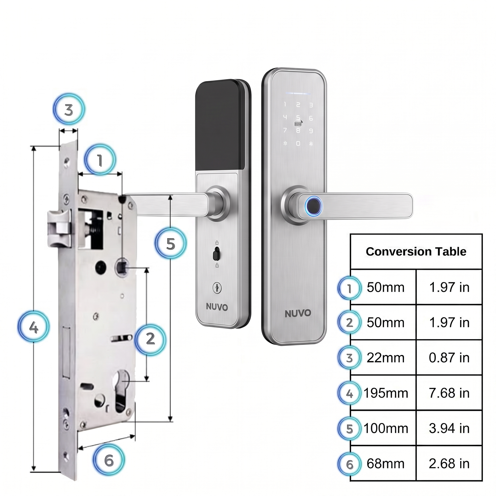 Smart Door Lock Snow