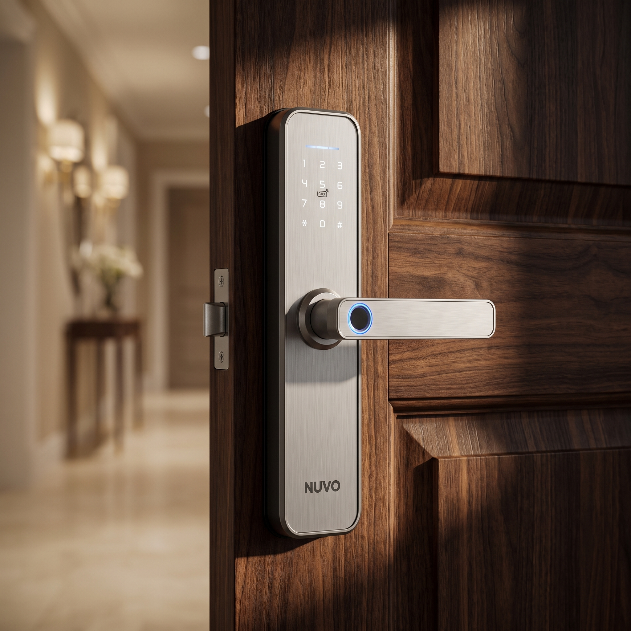Smart Door Lock Snow