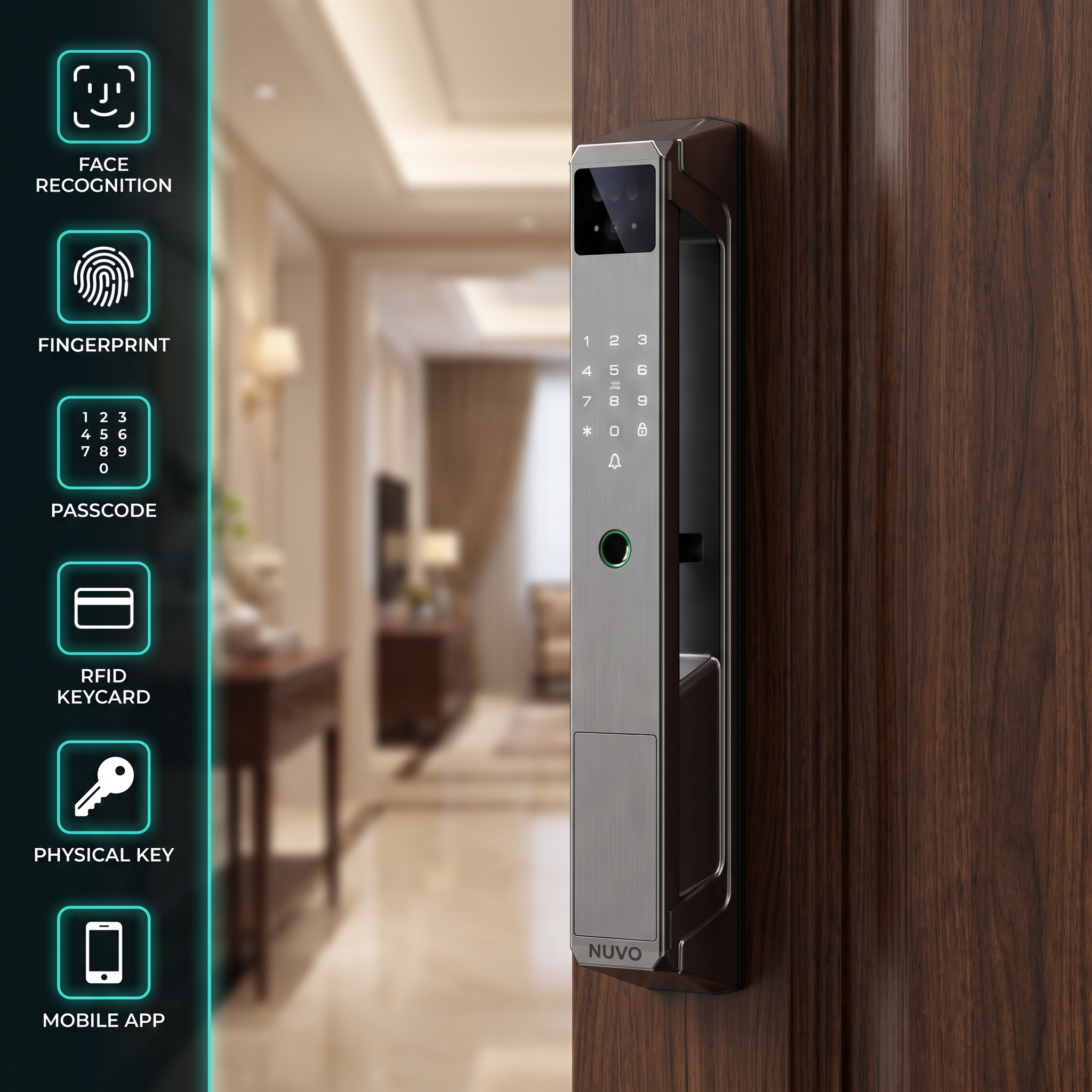 Smart Door Lock with Super Security
