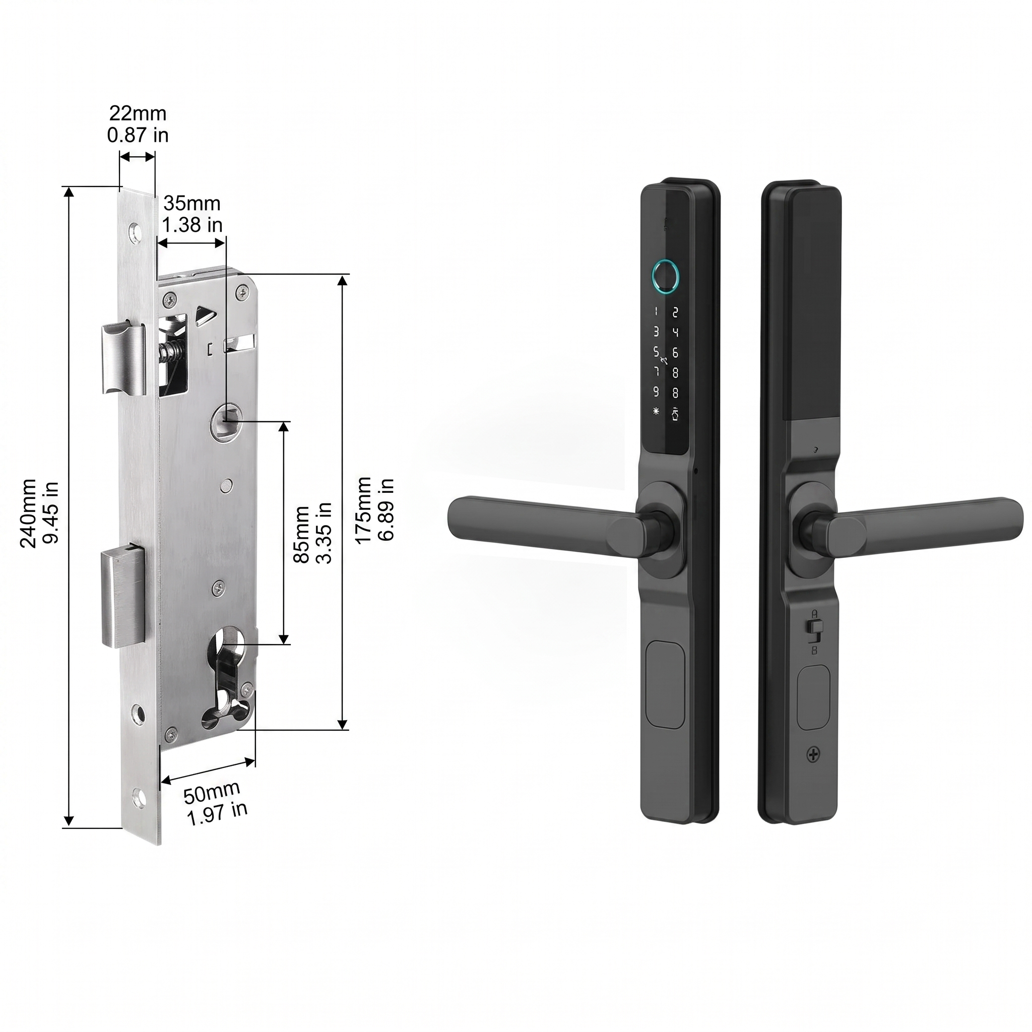 Nuvo Smart Door Lock Slim Pro