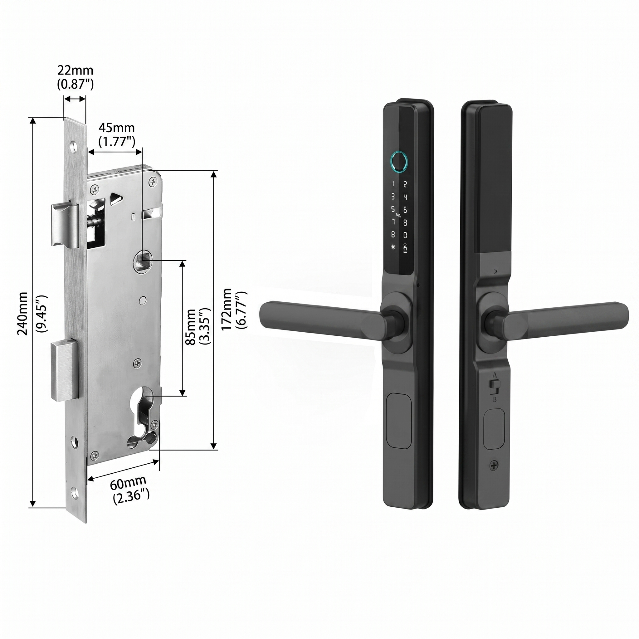 Nuvo Smart Door Lock Slim Pro