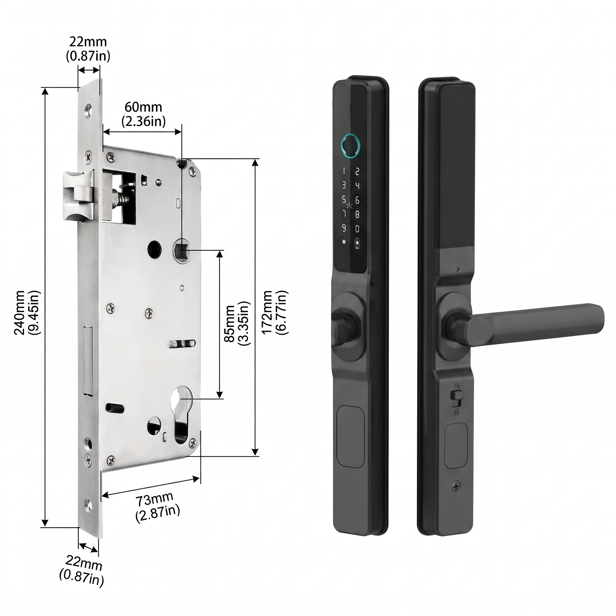 Nuvo Smart Door Lock Slim Pro